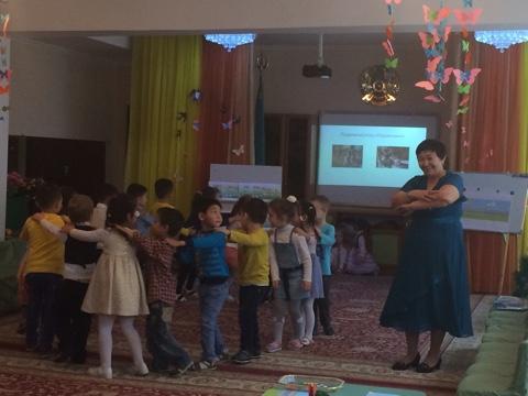 Ботақан тобы ашық сабақ